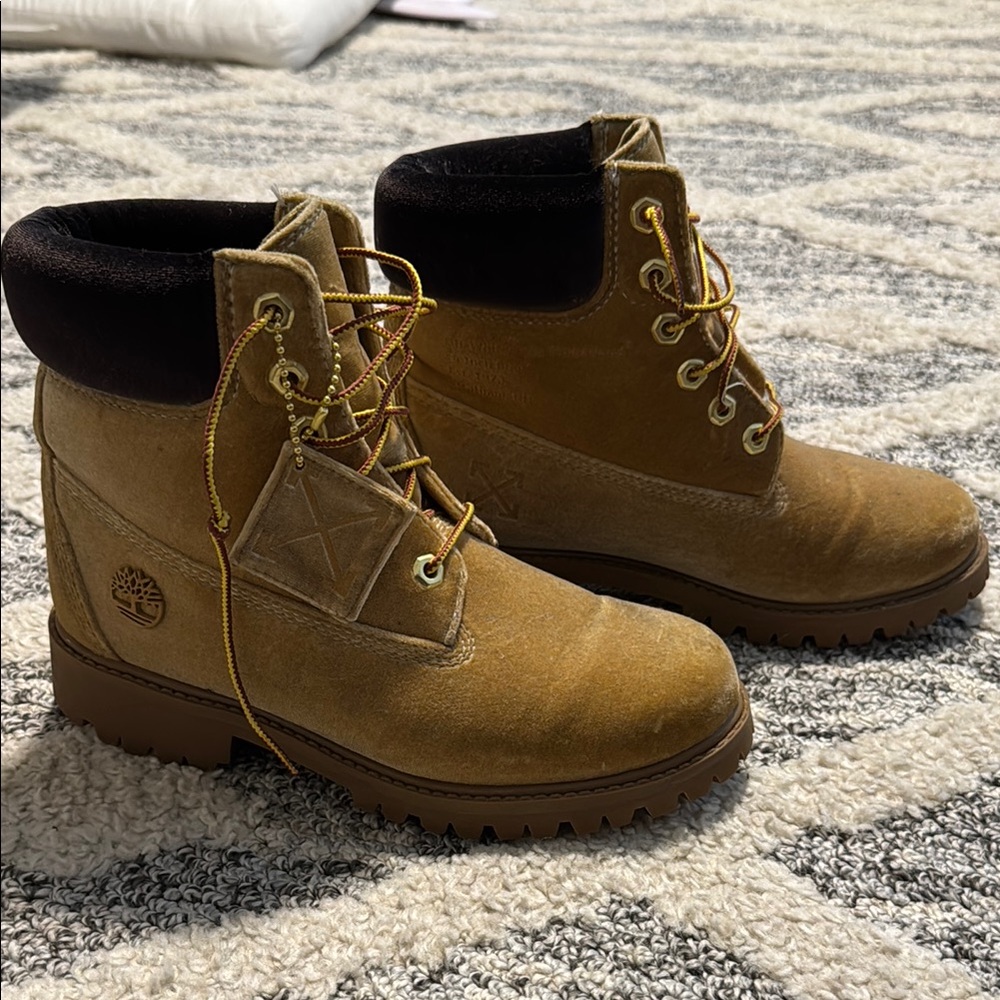 Off White x Timberland Boots